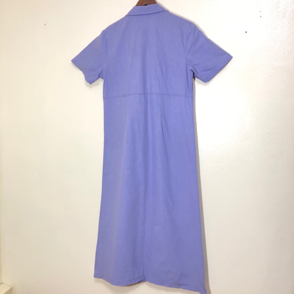Vintage Anna and Frank Womens Silk Shirt Dress - Picture 2 of 4